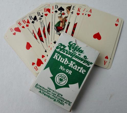 Wehrmacht era Card Game Playing Cards