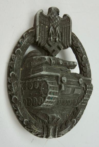 PAB Panzer Assault Badge in Silver