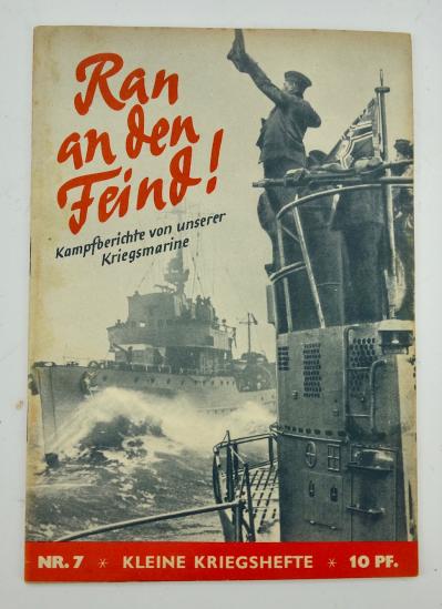 Kriegsmarine Magazine Ran an der Feind