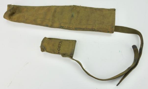 US WW2 50 Cal. Breech and Muzzle Cover