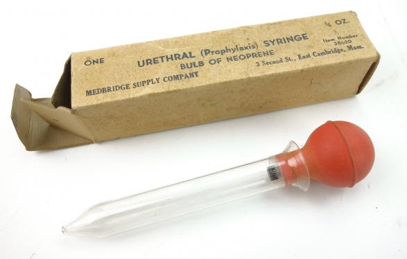 US WW2 Medical Urethral Syringe