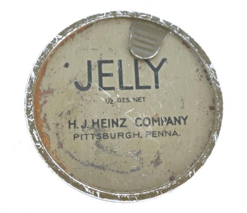 US WW2 Ration Can with Jelly