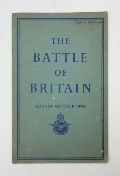 Battle of Britain Booklet