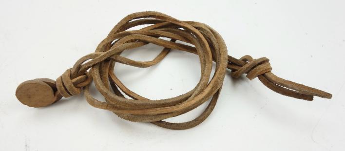 Wehrmacht Brown Leather Shoe Laces