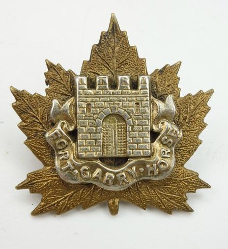 Canadian WW2 Metal Cap Badge (Fort Garry Horse)