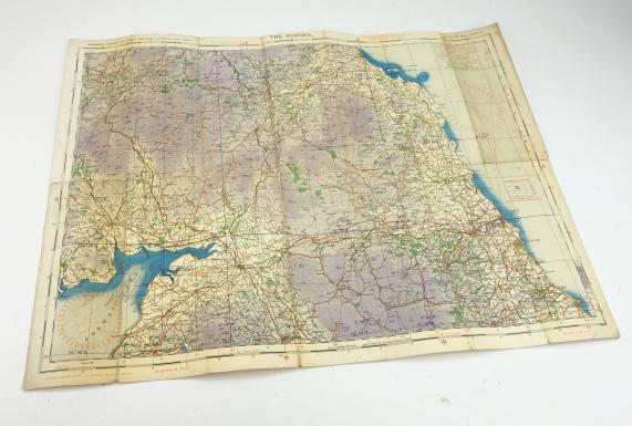 British WW2 RAF Aeronautical Map