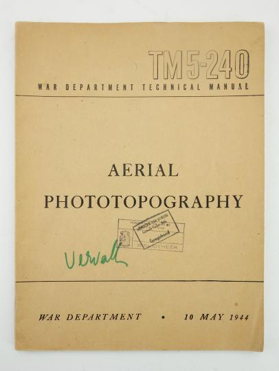 US WW2 War Departement TM5-240