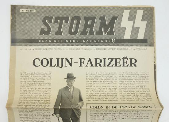 StormSS Dutch Germaanse SS Newspaper