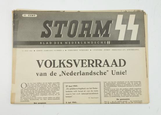 StormSS Dutch Germaanse SS Newspaper