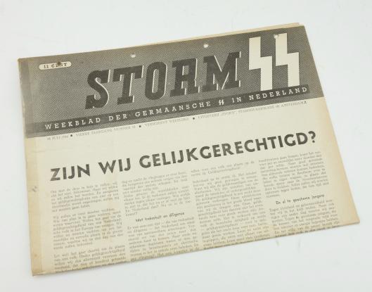 StormSS Dutch Germaanse SS Newspaper