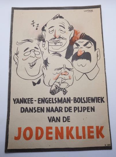 Dutch pro German Anti US, British and Soviet Flyer