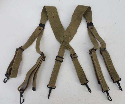 US WW2 Suspenders