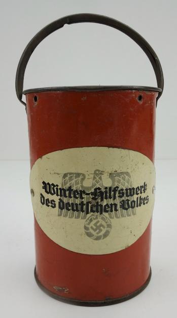 Third Reich Winter Aid Collection Box