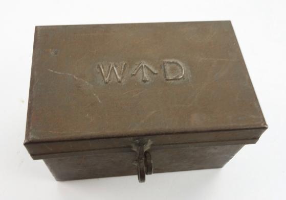 British WW2 metal made Spare Parts Box