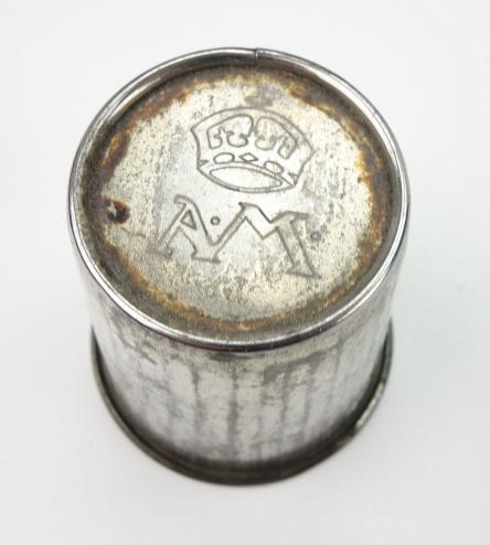 British WW2 RAF metal Drinking Cup