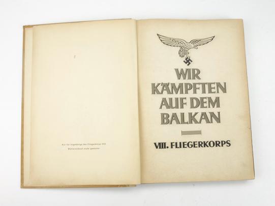 Luftwaffe Unit Book 8th Flieger-Korps