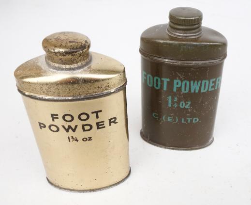 British WW2 Foot Powder