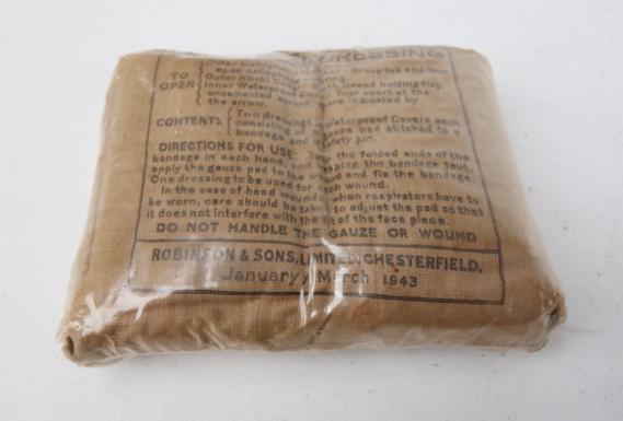 British WW2 First Aid Wound Bandage