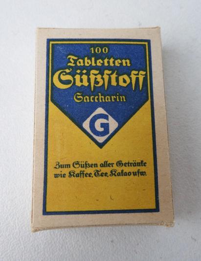 Third Reich era Sweetener for Drinks