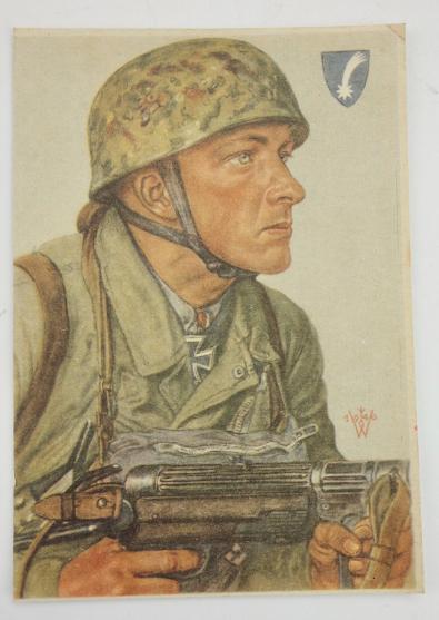 Willrich FJ Postcard Feldwebel Arpke