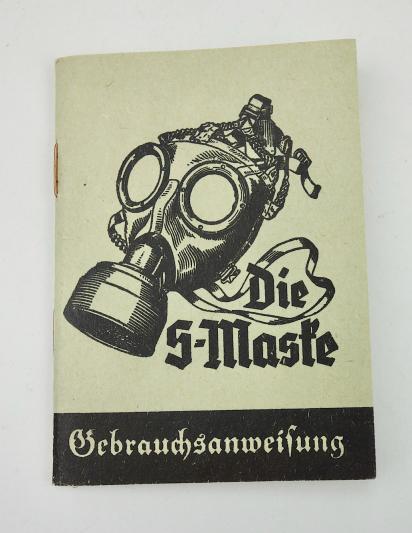 Wehrmacht M31 Gasmask Instruction Booklet