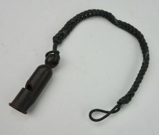 Wehrmacht NCO/Officers Whistle and Lineyard