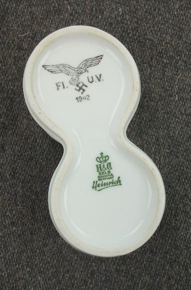 Luftwaffe Porcelain Salt & Pepper messhall Set