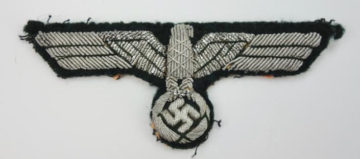 Wehrmacht Embroidered Officers Breast Eagle