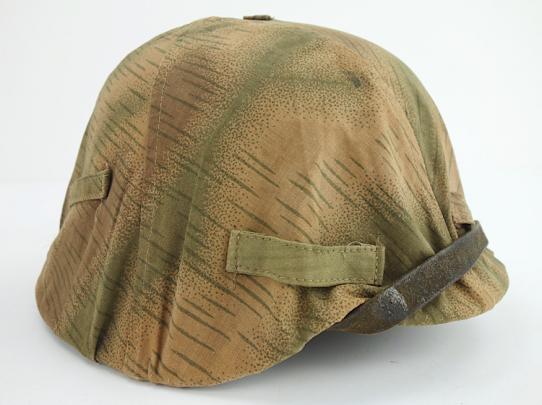 Wehrmacht Water Tan Helmet Cover (Field made)