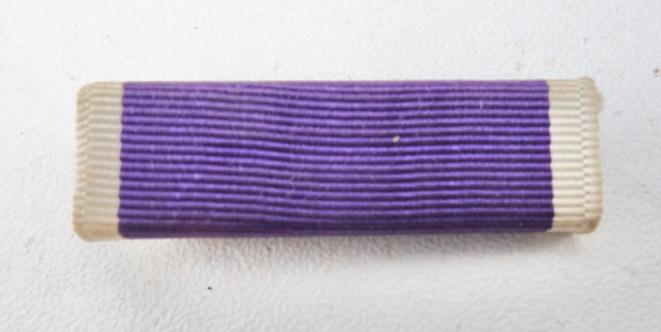 US WW2 Purple Heart Ribbon Bar