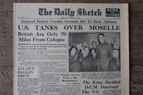 British WW2 News Paper