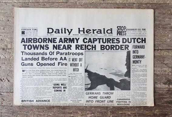 British WW2 News Paper