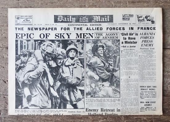 British WW2 News Paper