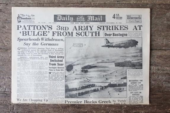 British WW2 News Paper