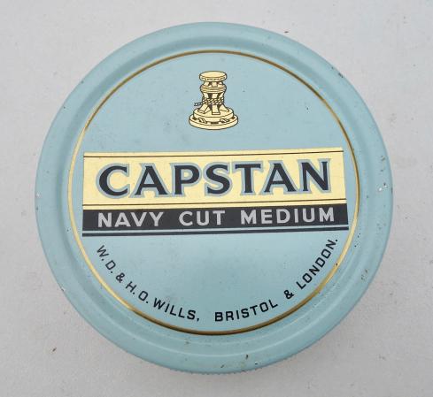 British WW2 Tabaco Can (Capstan Navy Cut Medium)