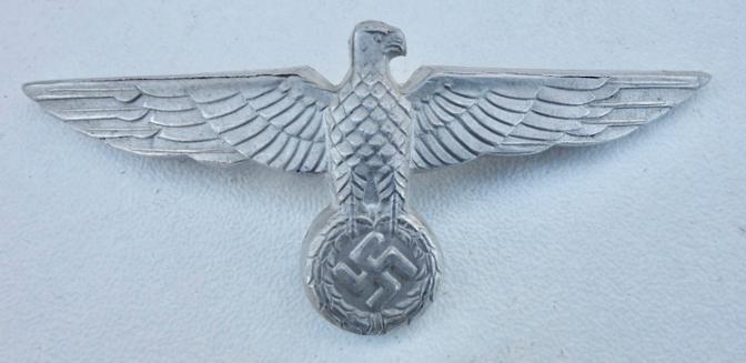 Wehrmacht metal Visor Cap Eagle