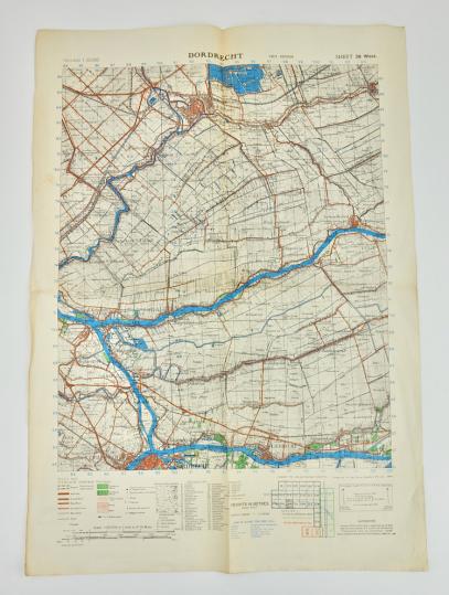 IMCS Militaria British WW2 Roadmap Dordrecht Holland   64222a 