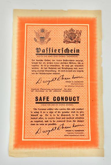 Allied Safe Conduct (Flyer)