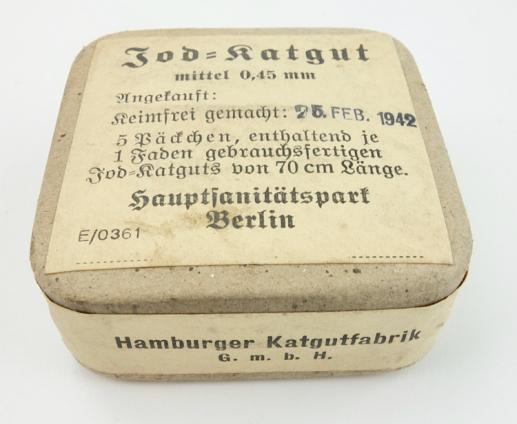 Wehrmacht Medical Sature Jod-Katgut