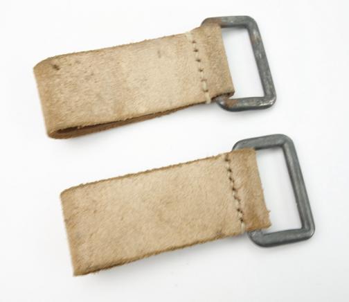 2 Luftwaffe Light Brown leather (D) Belt Loops