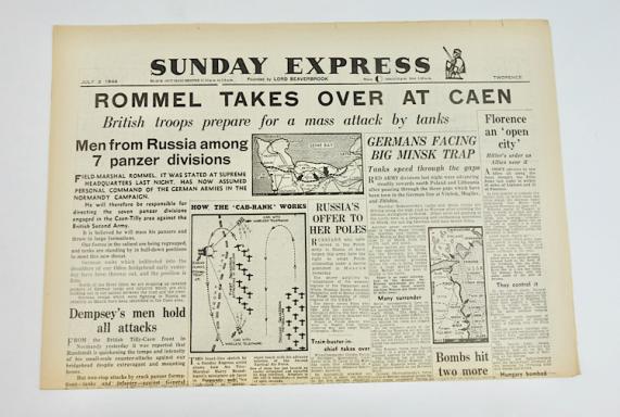 British WW2 News Paper