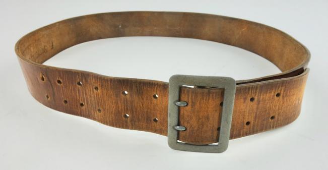 Wehrmacht Brown Leather NCO/Officers Belt