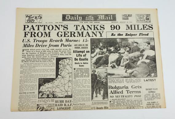 British WW2 News Paper