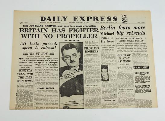 British WW2 News Paper