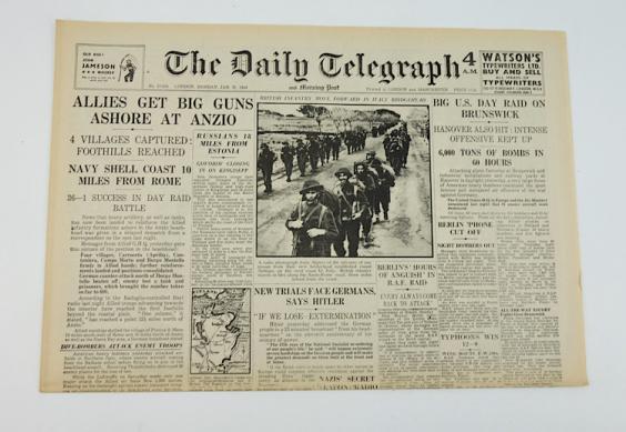 British WW2 Newspaper