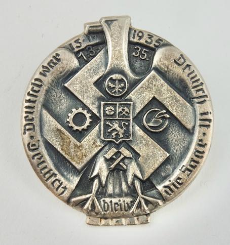 Saarland Badge 1935