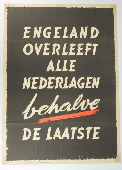 Big German Propaganda Poster for Holland