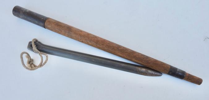 Wehrmacht Tent Pole and Peg