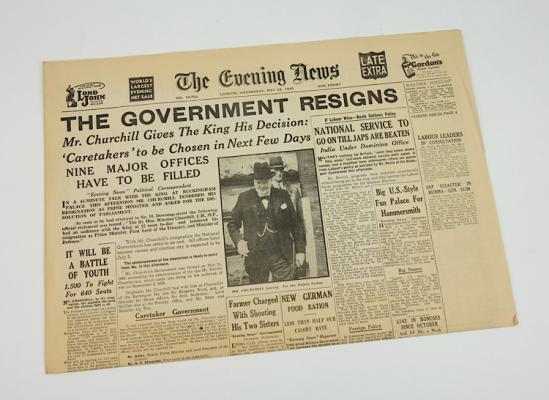 British WW2 News Paper
