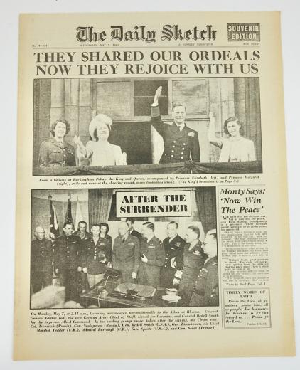 British WW2 News Paper